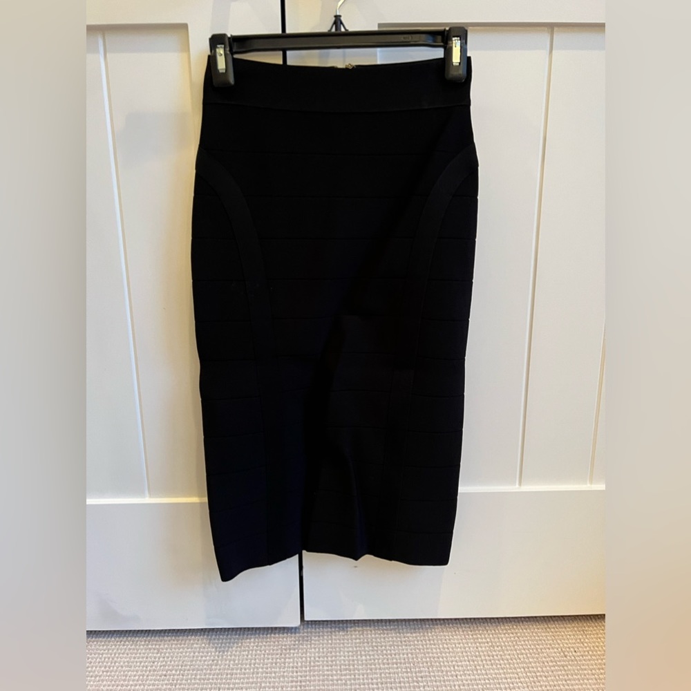 Bebe black skirt